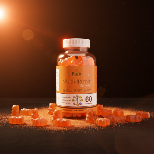 Pure Organics Australia Multivitamin Gummies | 60 Gummies | Daily Energy & Immunity Support