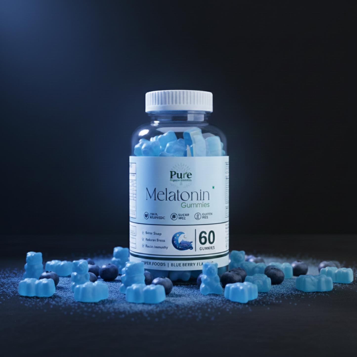 Pure Organics Australia Melatonin Gummies | 6 Gummies | Sleep Support Supplement