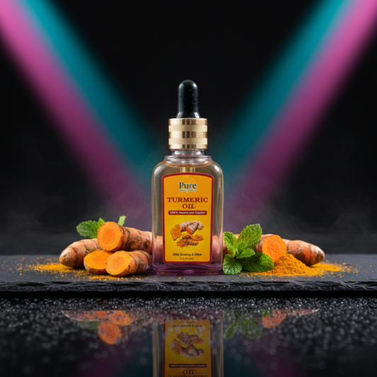 Pure Organics Australia Turmeric Essential Oil 30ml – Pure Natural Aromatherapy Oil for Diffuser, Massage, Skin & Self Care